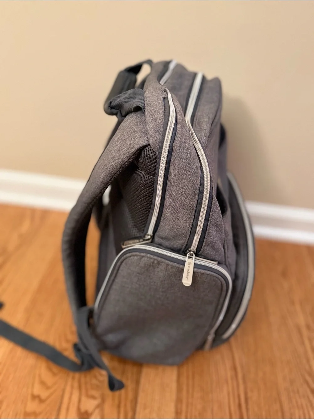 Ergobaby Anywhere I Go Backpack Diaper Bag - Gray - Picture 5 of 6